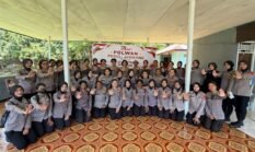 Polwan Peduli Stunting, Polwan Polda Papua Barat Hadir Untuk Dukung Percepatan Penurunan Stunti