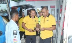 Kapolda Papua Barat Tinjau Antrean BBM di SPBU Sowi 4 Manokwari, Pastikan Pelayanan Berjalan Tertib